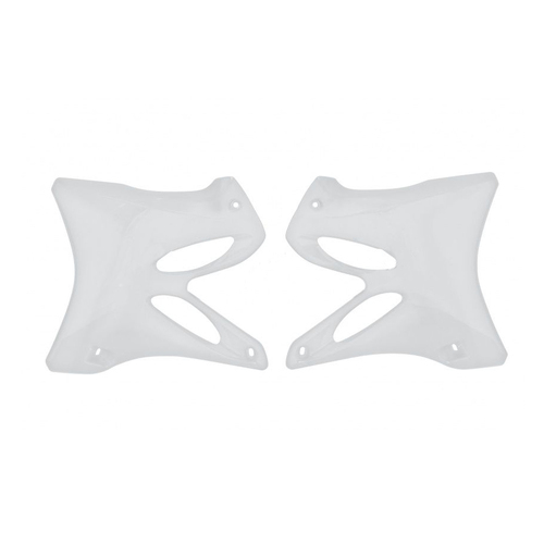 Yamaha YZ250 2002-2014 Rtech White Radiator Shrouds Pair