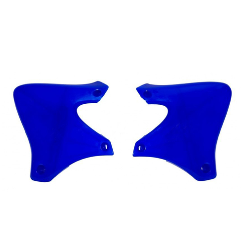 Yamaha YZ400F 1998-1999 Rtech OE Blue Radiator Shrouds Pair