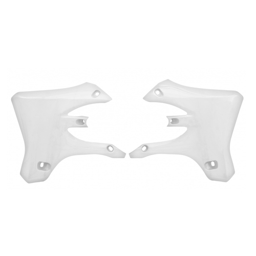 Yamaha YZ450F 2003-2005 Rtech White Radiator Shrouds Pair