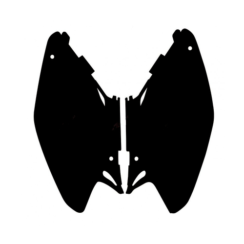 Honda CR250R 2002-2007 Rtech Black Side Covers Pair Panels