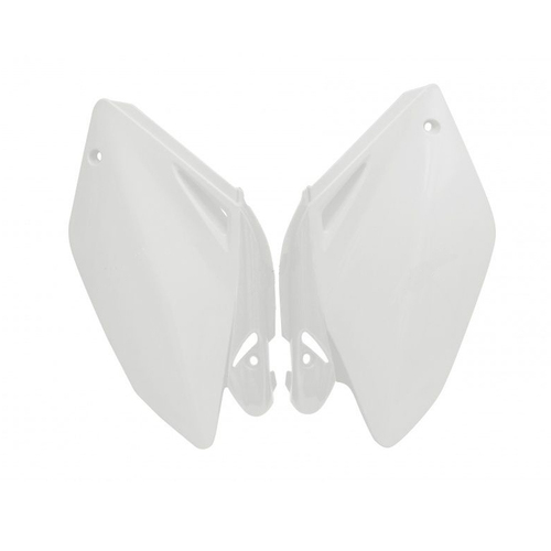 Honda CRF250R 2004-2005 Rtech White Side Covers Pair Panels