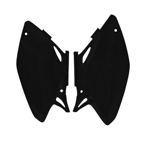 Honda CRF450R 2002-2004 Rtech Black Side Covers Pair Panels