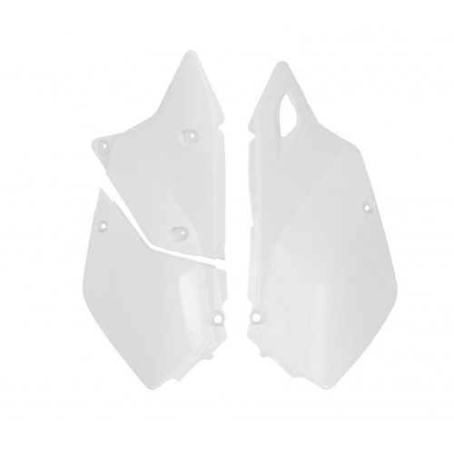Suzuki DR-Z400E 2000-2023 Rtech OE White Side Covers Pair Panels