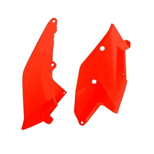 KTM 500 EXC-F 2017-2019 Rtech Neon Orange Side Covers Pair Panels