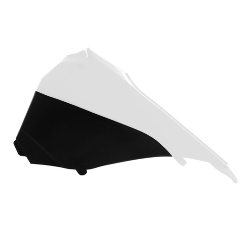 KTM 250 EXC-F 2014 Rtech White/Black Left Side Cover Panel
