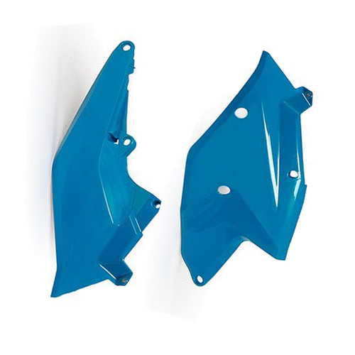 KTM 250 EXC TPI 2018-2019 Rtech Vintage Light Blue Side Covers Pair Panels