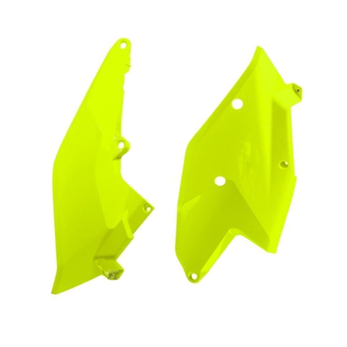 KTM 450 XC-F 2017-2018 Rtech Neon Yellow Side Covers Pair Panels