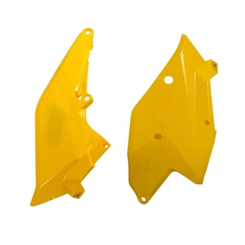 KTM 450 XC-F 2017-2018 Rtech Vintage Yellow Side Covers Pair Panels