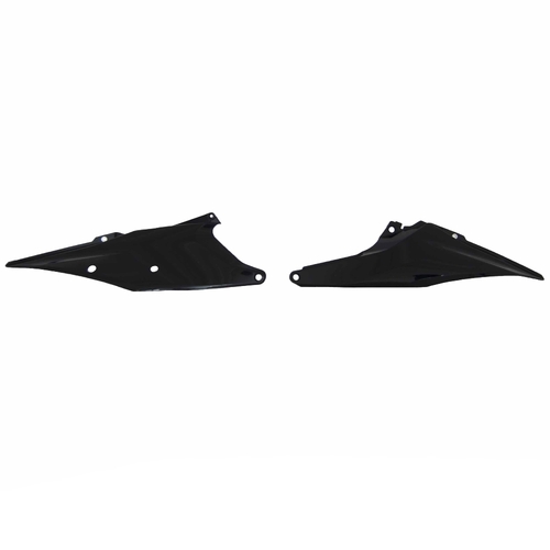 KTM 450 XC-F 2019-2021 Rtech Black Side Covers Pair Panels