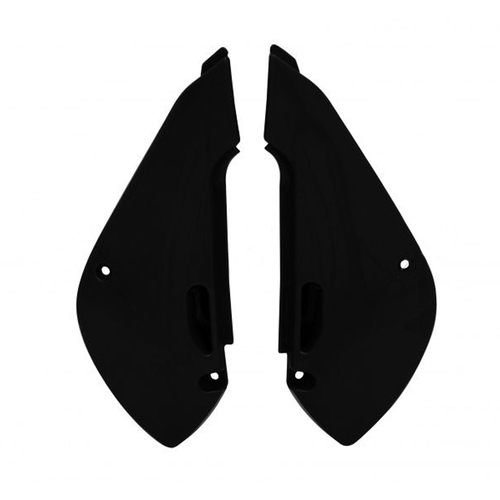 Kawasaki KLX110 2002-2009 Rtech Black Side Covers Pair Panels