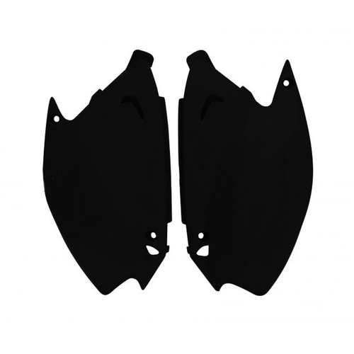 Kawasaki KX125 2003-2008 Rtech Black Side Covers Pair Panels