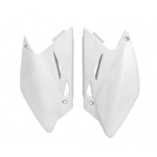 Kawasaki KX450F 2006-2008 Rtech OE White Side Covers Pair Panels