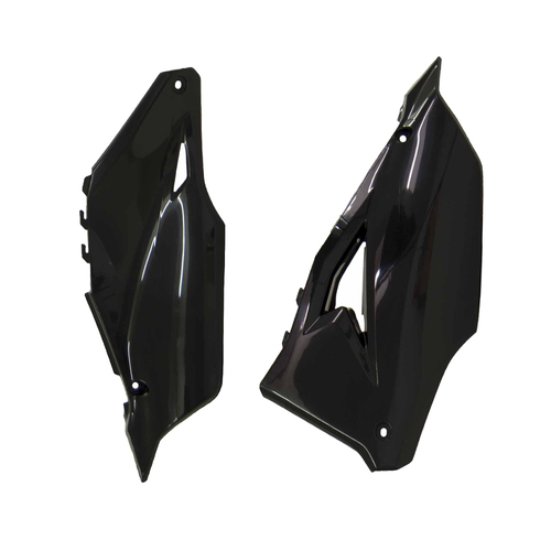Kawasaki KX450X 2021 Rtech Black Side Covers Pair Panels