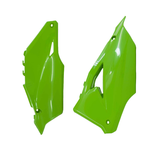 Kawasaki KX450X 2021 Rtech OE Green (2021) Side Covers Pair Panels