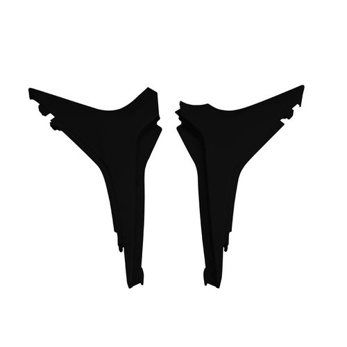 Honda CRF450R 2009-2012 Rtech Black Side Covers Pair Panels