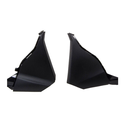 Yamaha YZ125X 2020-2022 Rtech Black Revolution Side Covers Pair Panels