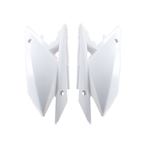 Suzuki RM-Z450 2018-2021 Rtech OE White Side Covers Pair Panels