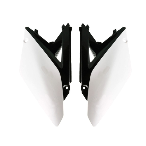 Suzuki RM-Z250 2010-2018 Rtech OE White/Black (2013) Side Covers Pair Panels
