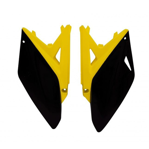 Suzuki RM-Z250 2010-2012 Rtech OE Yellow 2010-2012 & 2017 Side Covers Pair Panels