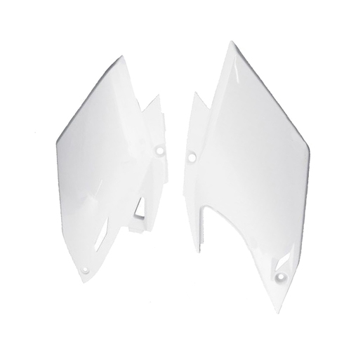 Yamaha WR450F 2012-2015 Rtech OE White Side Covers Pair Panels