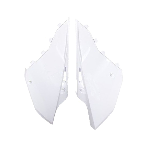Yamaha YZ125 2015-2021 Rtech White Revolution Side Covers Pair Panels