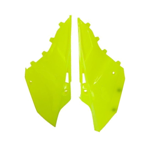 Yamaha YZ125 2015-2021 Rtech Neon Yellow Revolution Side Covers Pair Panels