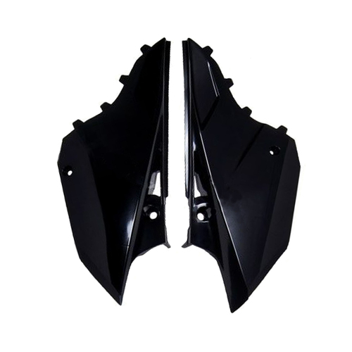 Yamaha YZ125X 2020-2021 Rtech Black Revolution Side Covers Pair Panels