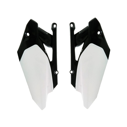 Yamaha YZ450F 2010-2013 Rtech OE White/Black Side Covers Pair Panels