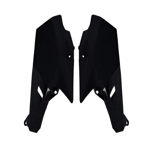 Yamaha YZ450F 2014-2017 Rtech Black Side Covers Pair Panels