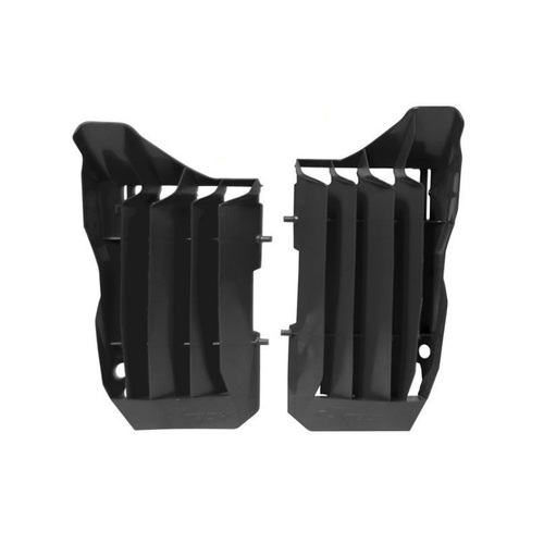 Honda CRF250RX 2019 Rtech Black Oversized Radiator Fins Pair Louvres