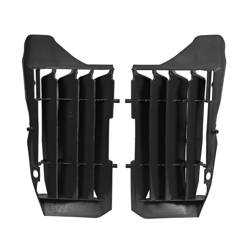 Honda CRF250RX 2020-2021 Rtech Black Oversized Radiator Fins Pair Louvres
