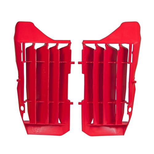 Honda CRF250R 2020-2021 Rtech Red Oversized Radiator Fins Pair Louvres