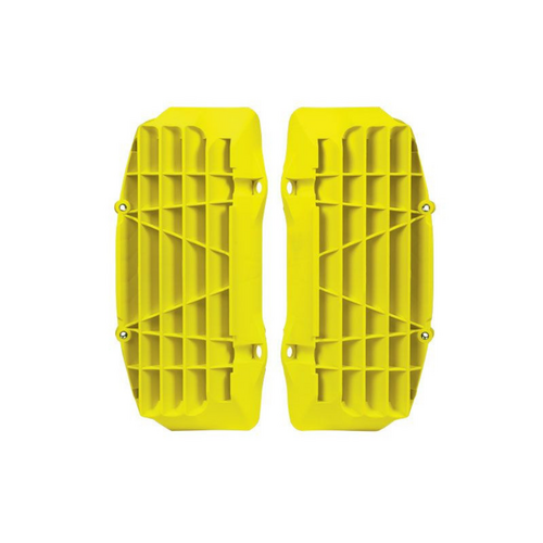 KTM 125XC-W 2017-2019 Rtech Yellow Oversized Radiator Fins Pair Louvres