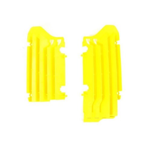 Suzuki RM-Z450 2019-2023 Rtech Yellow Oversized Radiator Fins Pair Louvres