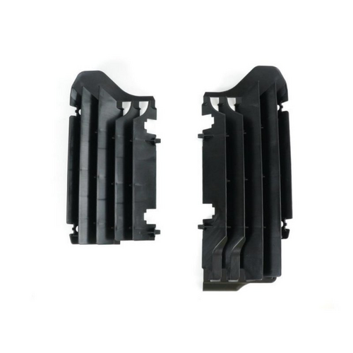 Suzuki RM-Z450 2019-2023 Rtech Black Oversized Radiator Fins Pair Louvres
