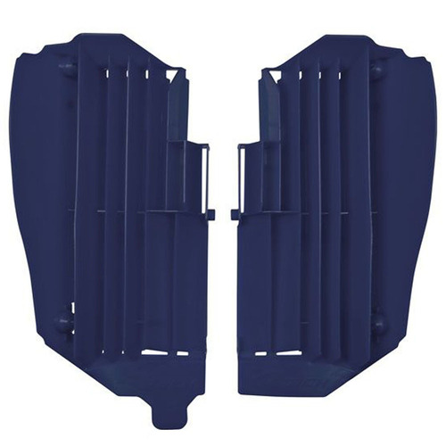 Yamaha WR450F 2019-2021 Rtech Deep Blue Oversized Radiator Fins Pair Louvres