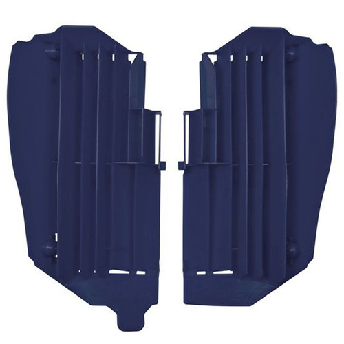 Yamaha YZ450F 2023 Rtech Deep Blue Oversized Radiator Fins Pair Louvres