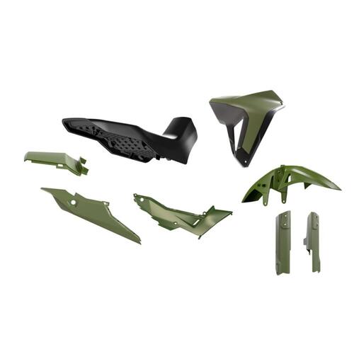 Honda XL750 Transalp 2023-2025 Rtech Revolution Navy Green Full Plastics Kit