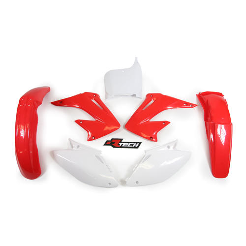 Honda CR250R 2002-2003 Rtech OEM Plastics Kit Inc Fenders & Shrouds