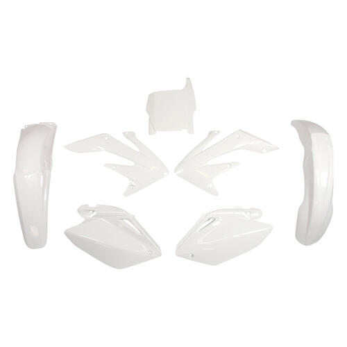 Honda CRF250R 2004-2005 Rtech White Full Plastics Kit