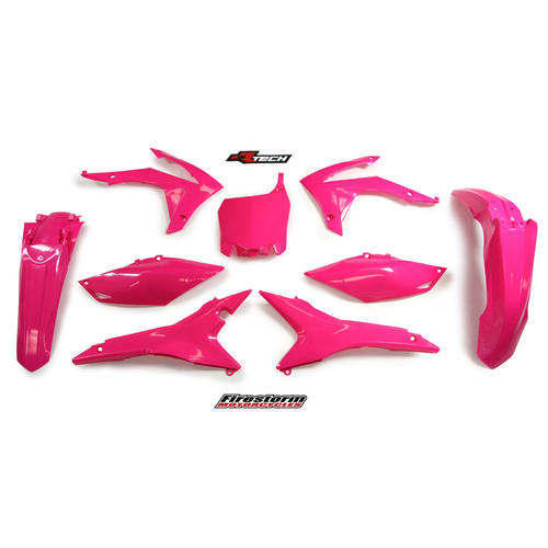Honda CRF250R 2014 - 2017 Rtech Plastics Kit Pink 