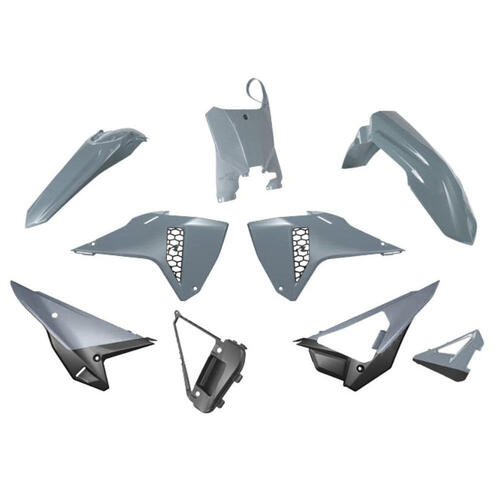 Honda CRF250R 2025-2025 Rtech Revolution Quantum Grey/Black Full Plastics Kit