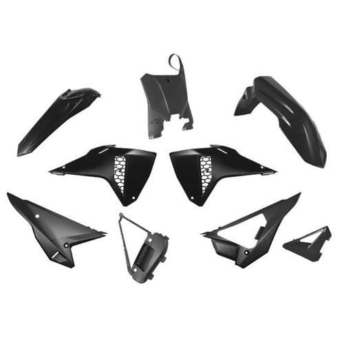 Honda CRF450R 2025-2025 Rtech Revolution Black Full Plastics Kit