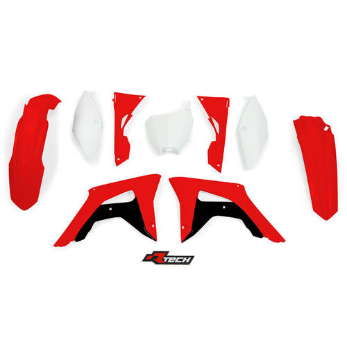 Honda CRF250R 2018-2019 Rtech OEM Plastics Kit Inc Fenders & Shrouds