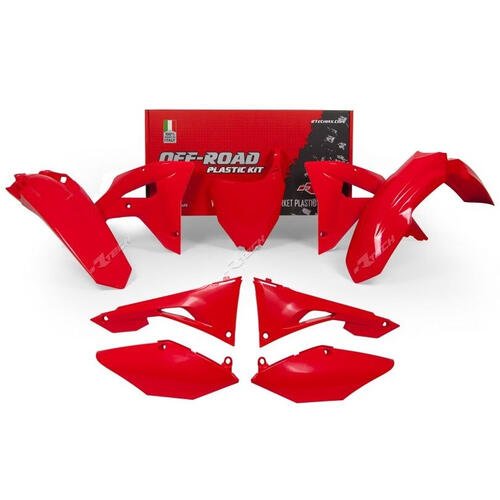 Honda CRF450RX 2017 - 2019 Racetech Red Plastics Kit 