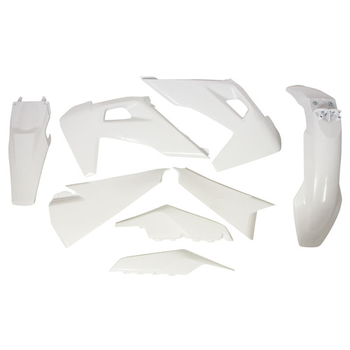 Husqvarna TE150 2020 - 2021 Racetech Plastics Kit White