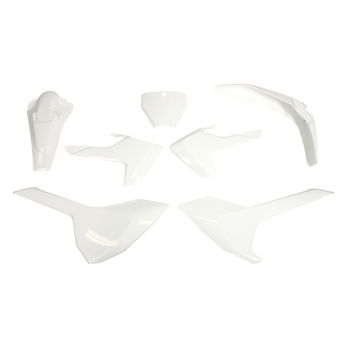 Husqvarna FC350 2016 Rtech White Plastics Kit Inc Fenders & Shrouds