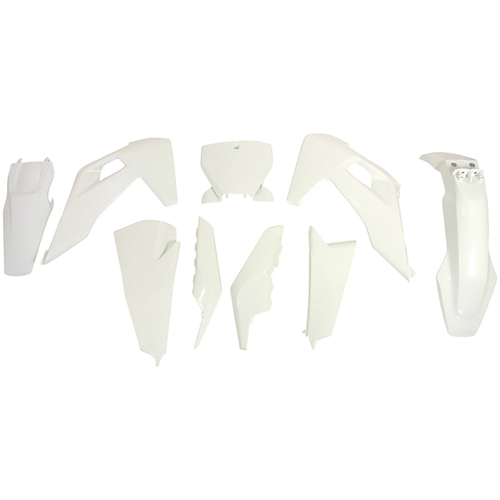 Husqvarna FC450 Rockstar Ed 2019 - 2020 Rtech White Plastics Kit