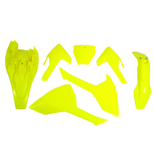 Husqvarna TC85 SW 2018-2024 Rtech Neon Yellow Full Plastics Kit