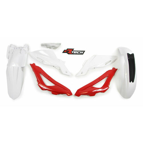 Husqvarna TE250 2008 Rtech OEM Plastics Kit Inc Fenders & Shrouds